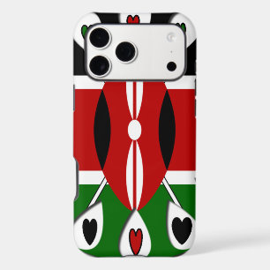 Beautiful Kenya Lovely Hearts Amazing Pattern Art