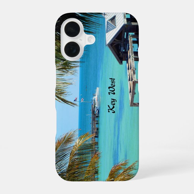 Beautiful Key West iPhone 16 Case (Back)