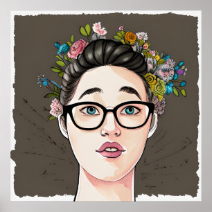 Beautiful Kinda Nerdy Girl  Poster