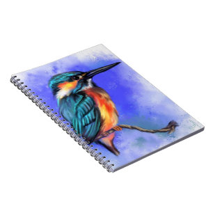 Beautiful Kingfisher Bird Notebook