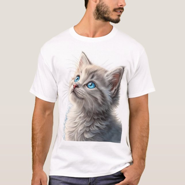 Beautiful kitten T-Shirt (Front)