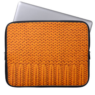 beautiful knitted cloth handmade bright yellow col laptop sleeve