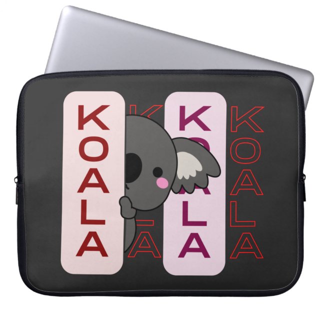 beautiful koala from australia laptop sleeve (Front)