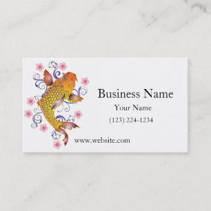 Beautiful Koi Business Card