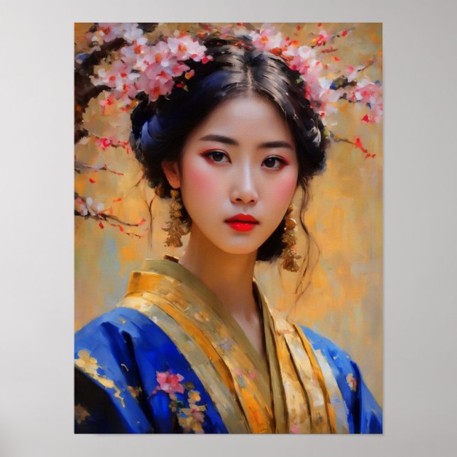 Beautiful Korean Lady Princess Poster (Front)
