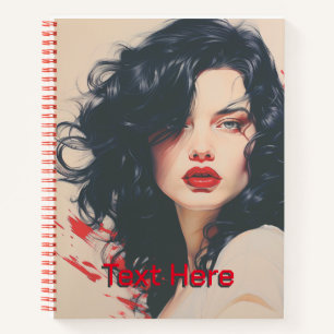 Beautiful Lady #02 Notebook