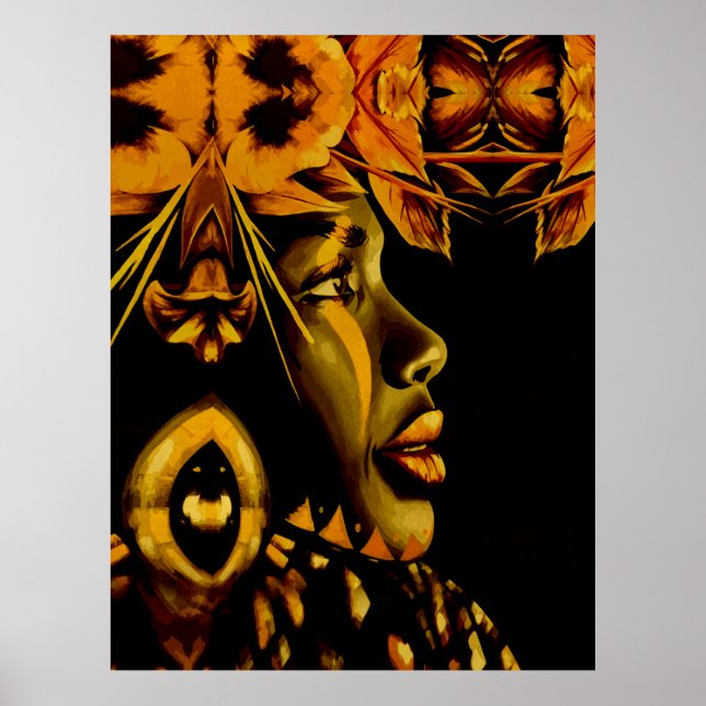 Beautiful lady from the past poster (Front)