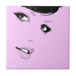 Beautiful Lady Tile