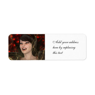 Beautiful Lady Vamp Perfect Halloween Witch Style
