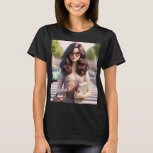 Beautiful Lady with Wavy Hair 2