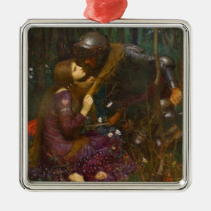 Beautiful Lady Without Pity Metal Tree Decoration