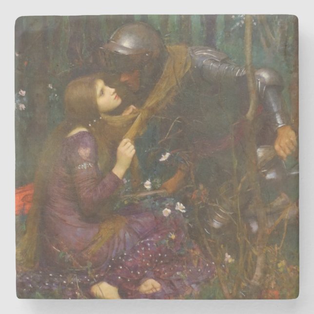 Beautiful Lady Without Pity Stone Coaster (Front)