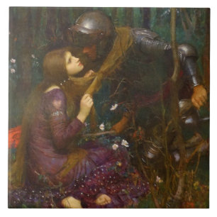 Beautiful Lady Without Pity Tile