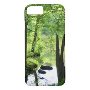 Beautiful lake and forest scenery iPhone 8/7 case