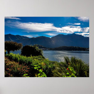 Beautiful Lake Como Italy Poster