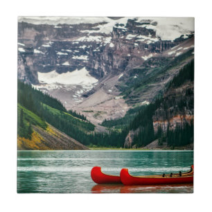 Beautiful Lake Louise, Canada Tile