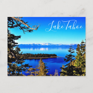 BEAUTIFUL LAKE TAHOE POSTCARD