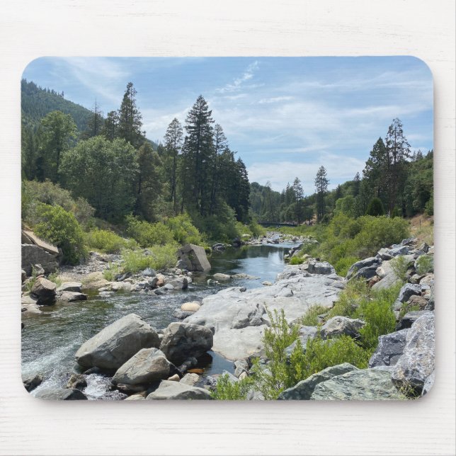 Beautiful Lake Tahoe Scenery Mouse Mat (Front)