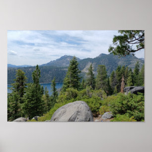Beautiful Lake Tahoe Scenery Poster