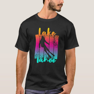 Beautiful Lake Tahoe Winter Sunset T-Shirt