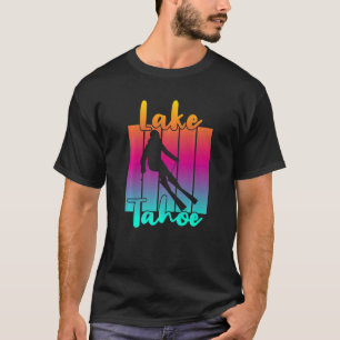 Beautiful Lake Tahoe Winter Sunset T-Shirt
