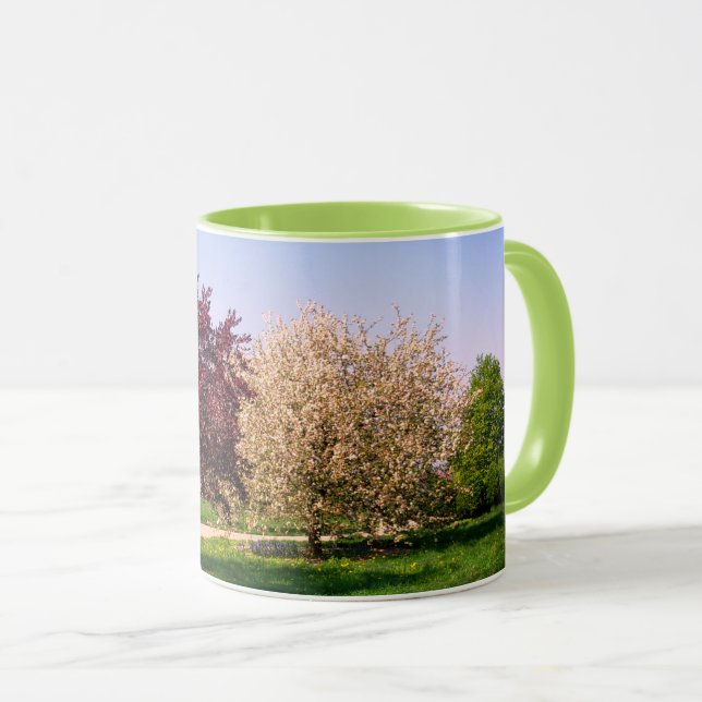 Beautiful Landscape and Trees Mug (Front Right)