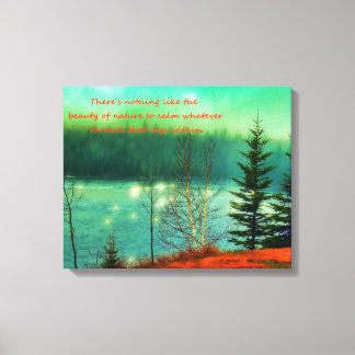 Beautiful landscape canvas print