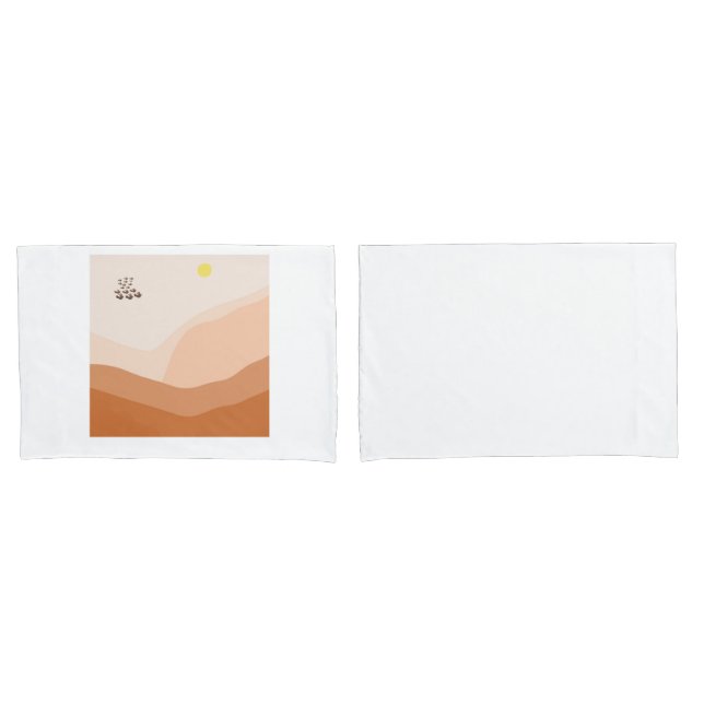 beautiful landscape painting art pillowcase (Front-Set)