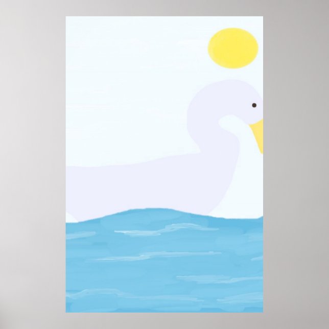 beautiful landscape painting art poster (Front)