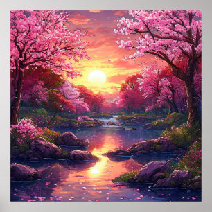 Beautiful landscape poster