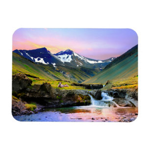 Beautiful Landscape Scenery of Iceland Magnet