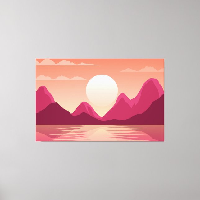 Beautiful landscapes canvas print (Front)