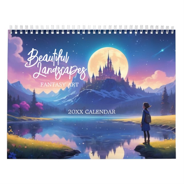 Beautiful Landscapes Fantasy Art Calendar (Cover)