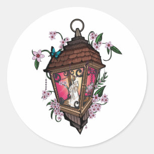 Beautiful Lantern   Classic Round Sticker