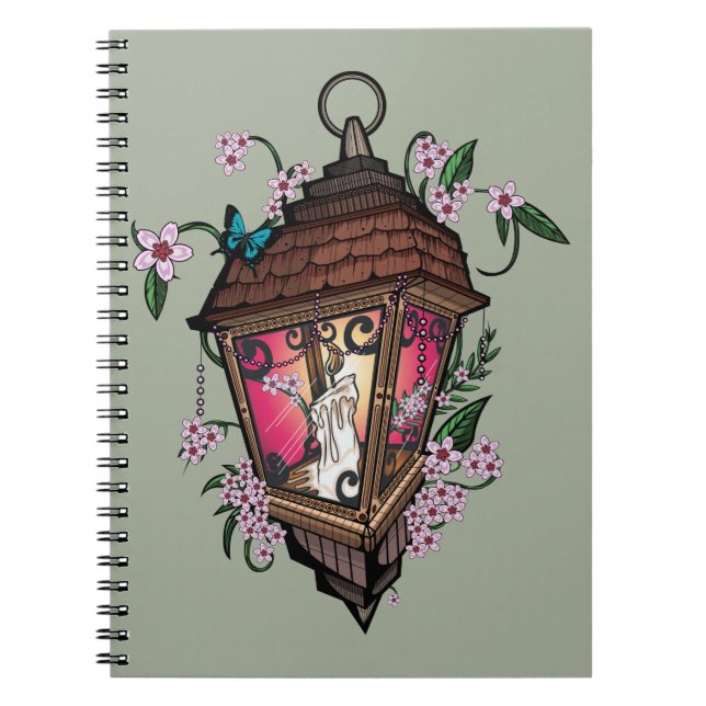 Beautiful Lantern Notebook (Front)