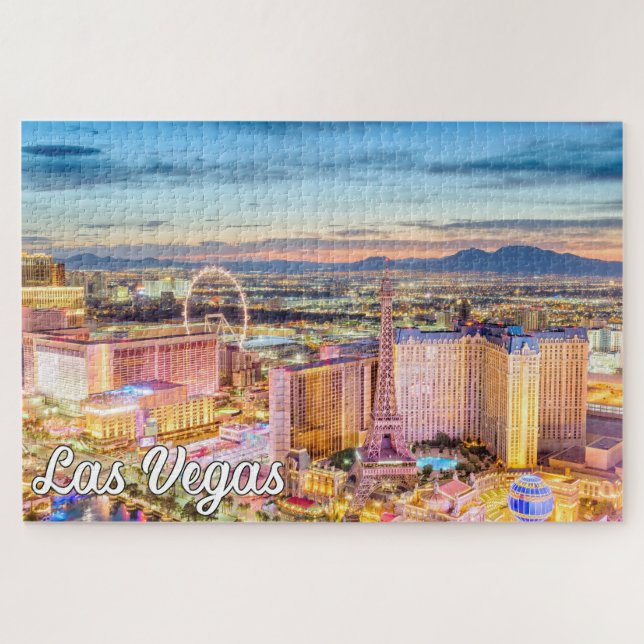 Beautiful Las Vegas, Nevada, United States Jigsaw Puzzle (Horizontal)