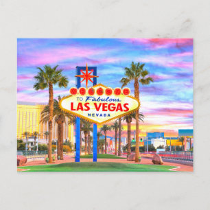Beautiful Las Vegas, Nevada, USA Postcard