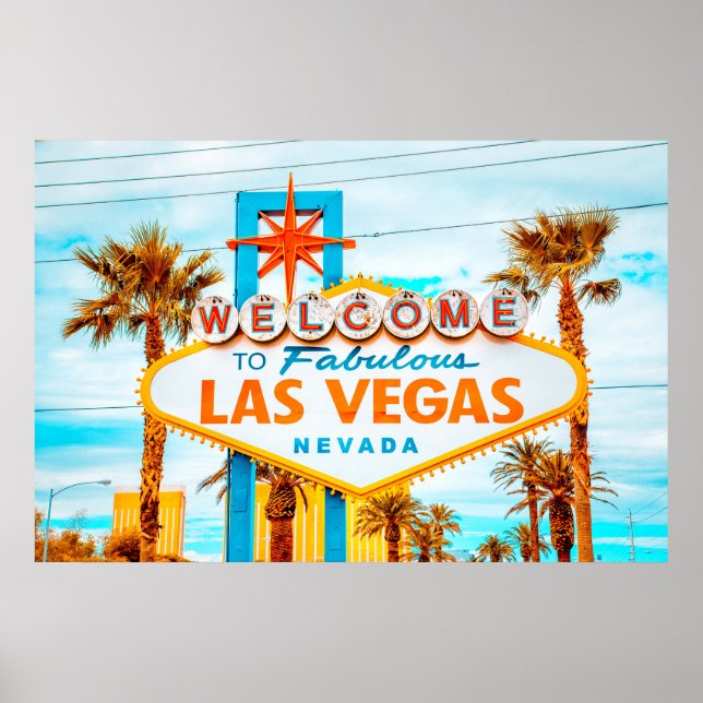 Beautiful Las Vegas, Nevada, USA Poster (Front)