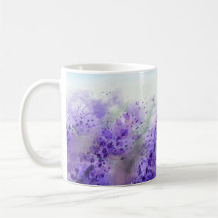 Beautiful lavender field coffee mug