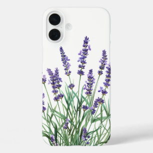 Beautiful Lavender Garden Flower Floral iPhone 16 Plus Case