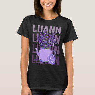 Beautiful Lavender - Luann Name T-Shirt