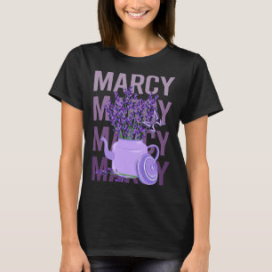 Beautiful Lavender - Marcy Name T-Shirt