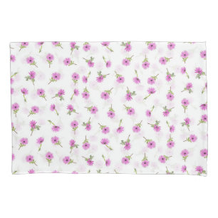 Beautiful Lavender Purple Daisy Flower Design Pillowcase