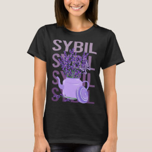 Beautiful Lavender - Sybil Name T-Shirt