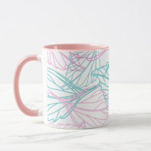 Beautiful Leaf pattern  Mug