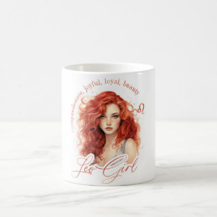 Beautiful Leon Girl With Traits Coffee Mug