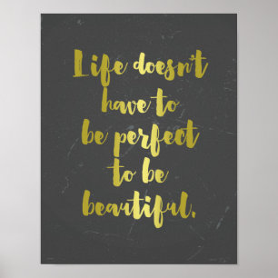 Beautiful Life Poster