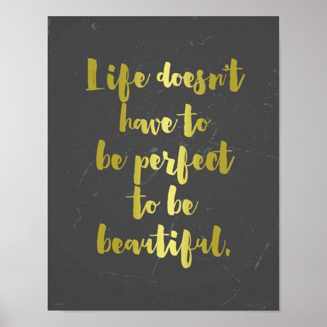 Beautiful Life Poster (Front)