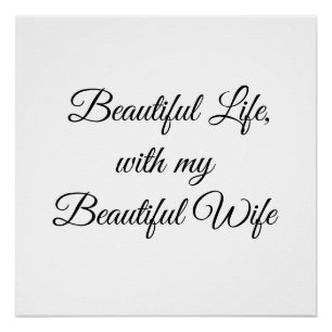 Beautiful Life With My Beautiful Wife Poster