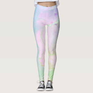 Beautiful Light Pastel Coloured Leggings